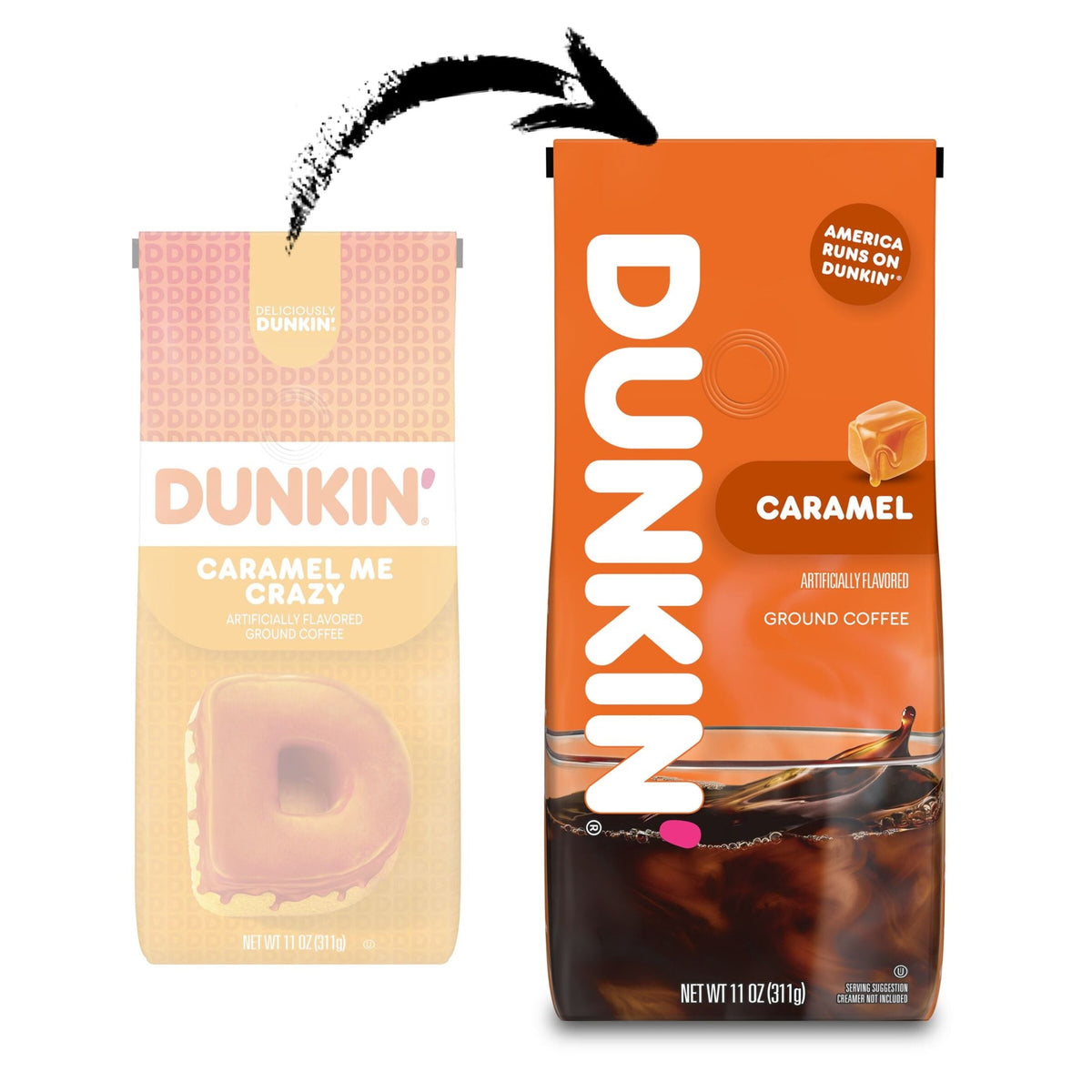 Dunkin' Caramel Me Crazy Café Molido 311 g