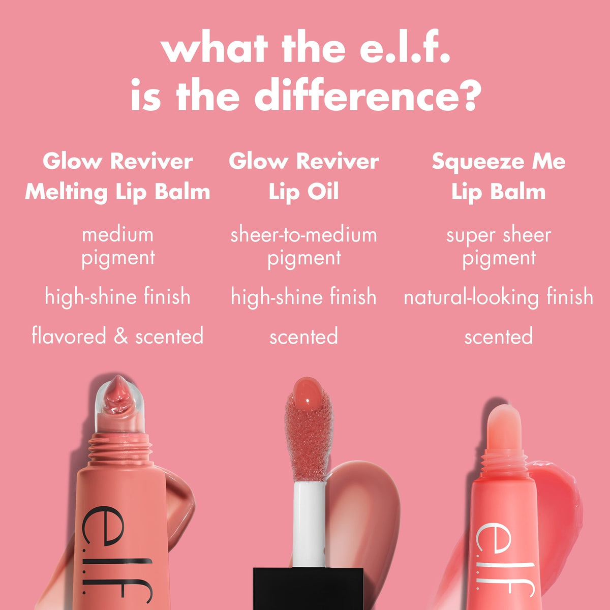 e.l.f. Glow Reviver Bálsamo Labial Strawberry Shortcake