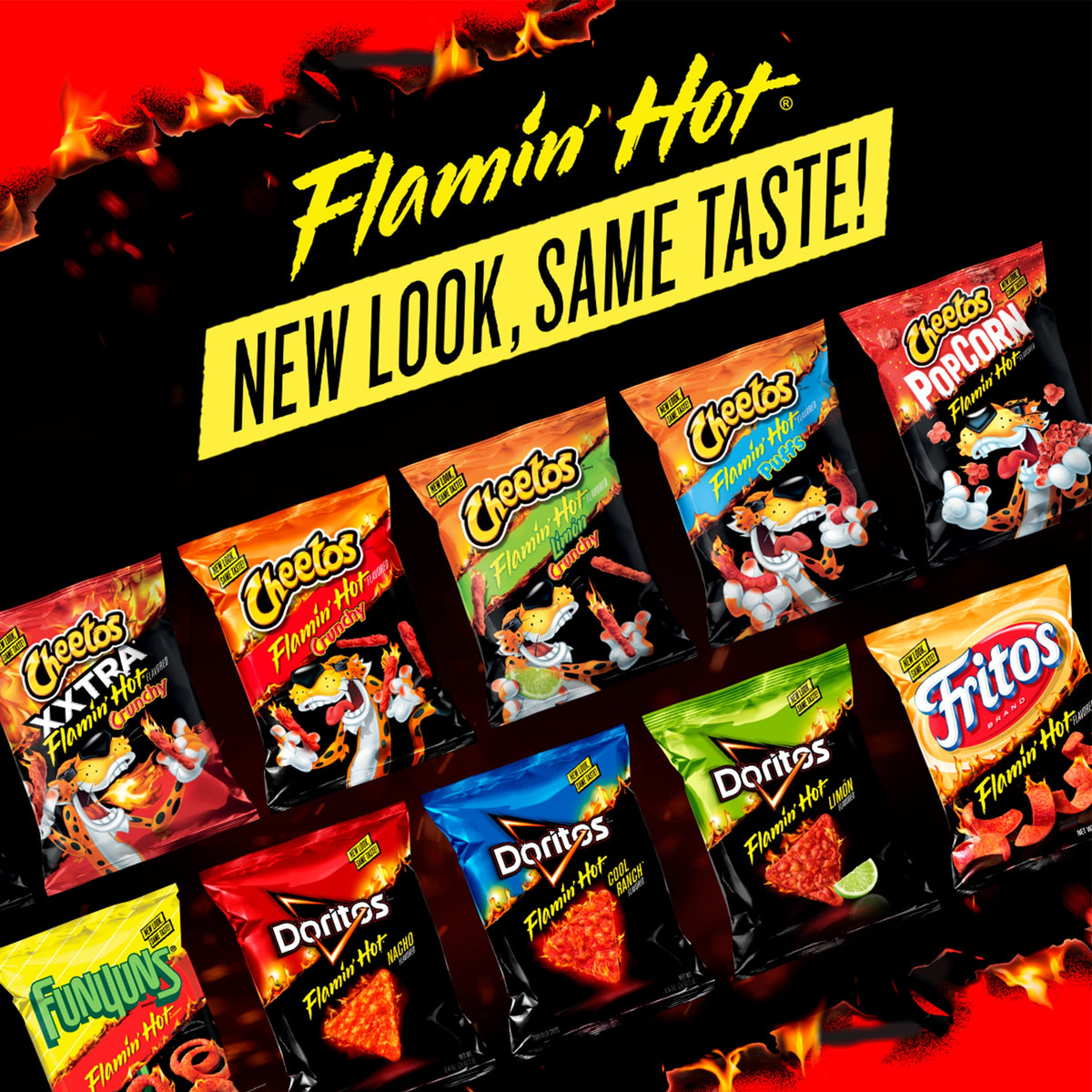 Chester's Puffcorn Flamin' Hot 120 g