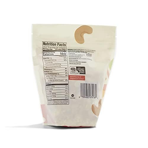 365 Nuez de La India Orgánica Tostada Sin Sal 284 g