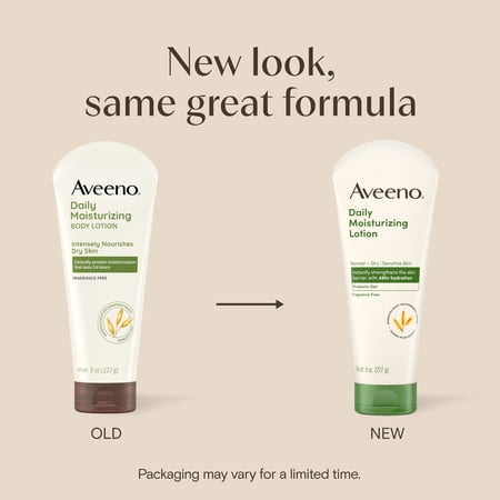 Aveeno loción corporal sin aroma 8 fl oz