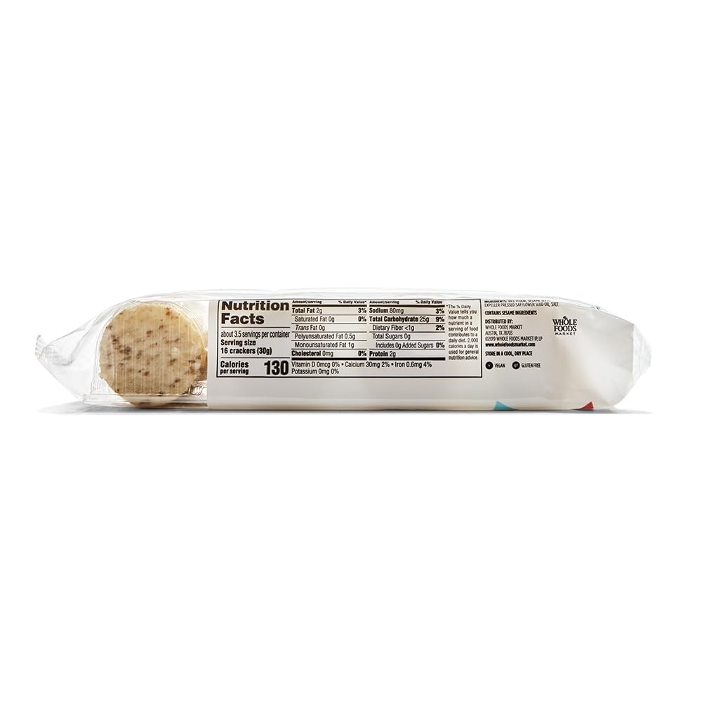365 Galletas de Arroz con Ajonjolí 85 g