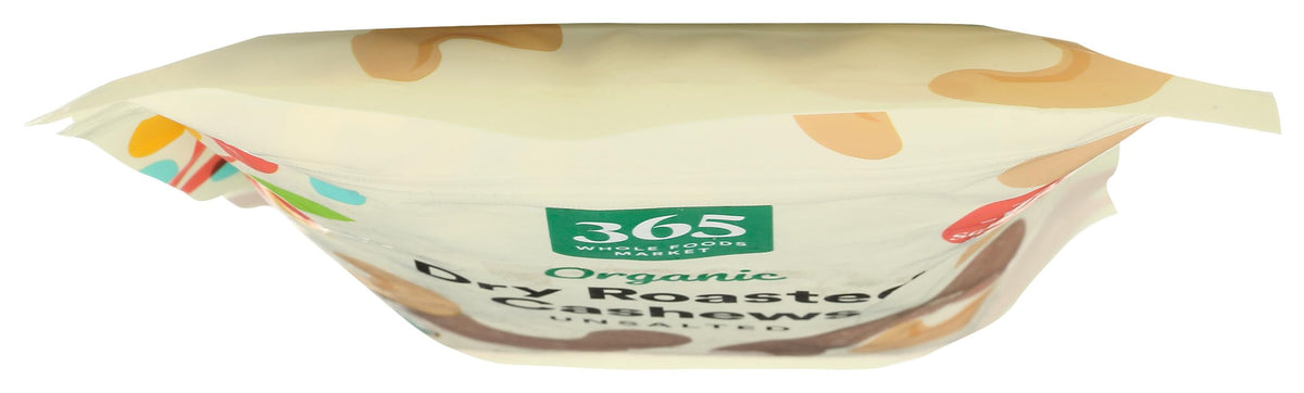365 Nuez de La India Orgánica Tostada en Seco Sin Sal 284 g