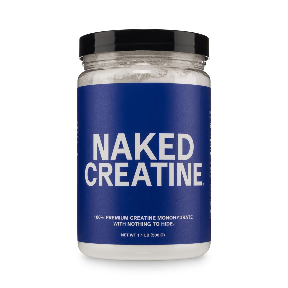 Naked Creatina Monohidrato Micronizada Sin Sabor 500 G