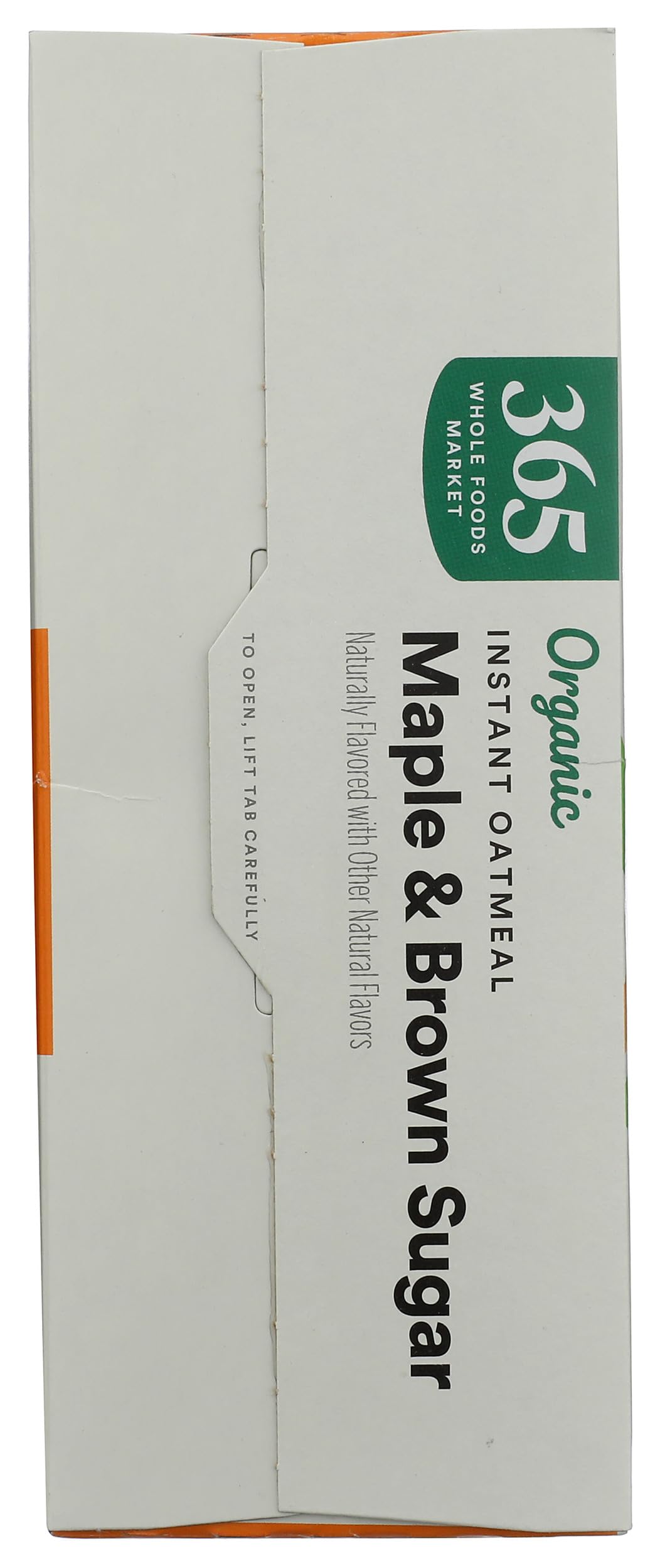 365 Avena Instantánea Orgánica Maple y Azúcar Morena 8 Sobres