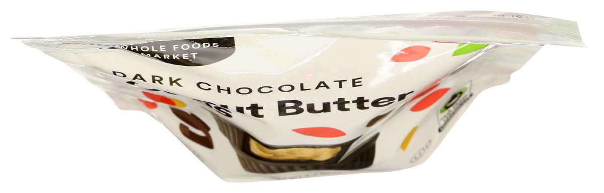 365 Mini Tazas de Chocolate Amargo con Crema de Cacahuate 133 g
