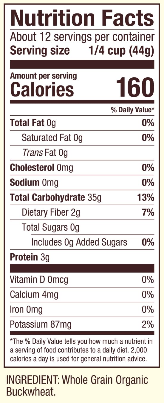 Bob's Red Mill Cereal Caliente Orgánico de Trigo Sarraceno 510 g