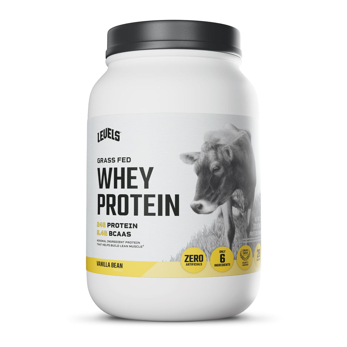 Levels Whey Proteina Suero Vainilla 2 Lb