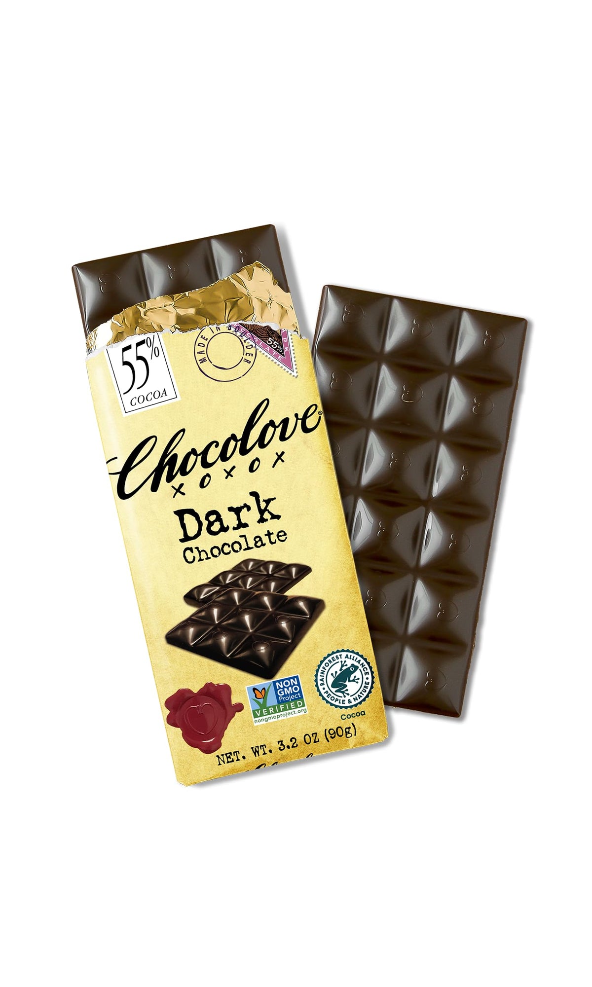 Chocolove Barra de Chocolate Amargo 91 g