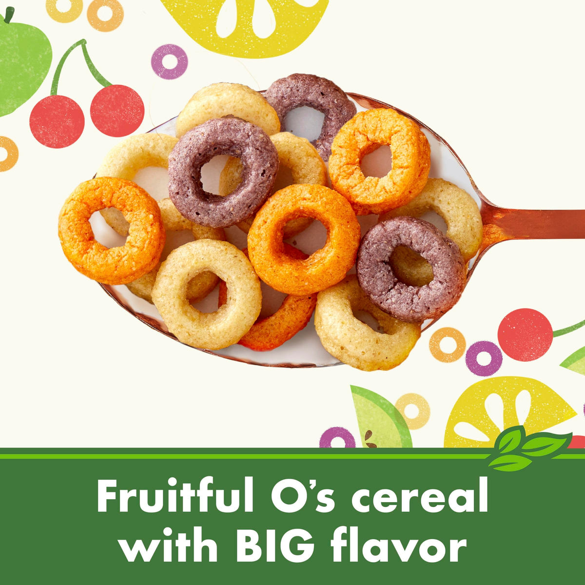 Cascadian Farm Cereal Orgánico de Aritos de Frutas 289 g