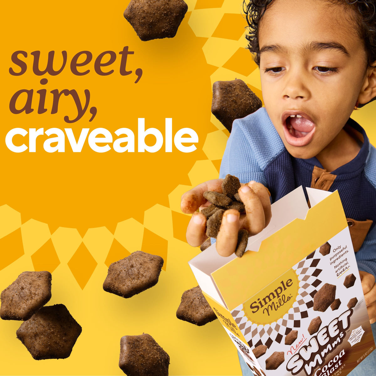 Simple Mills Galletas Sweet Mmms Cocoa Blast Sin Granos 113 g