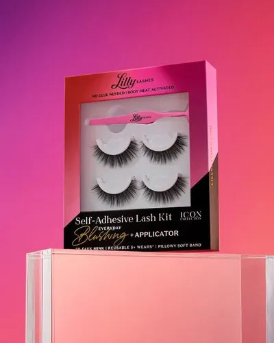 Set De Regalo Navidad Lilly Lashes Pestanas Adhesivas