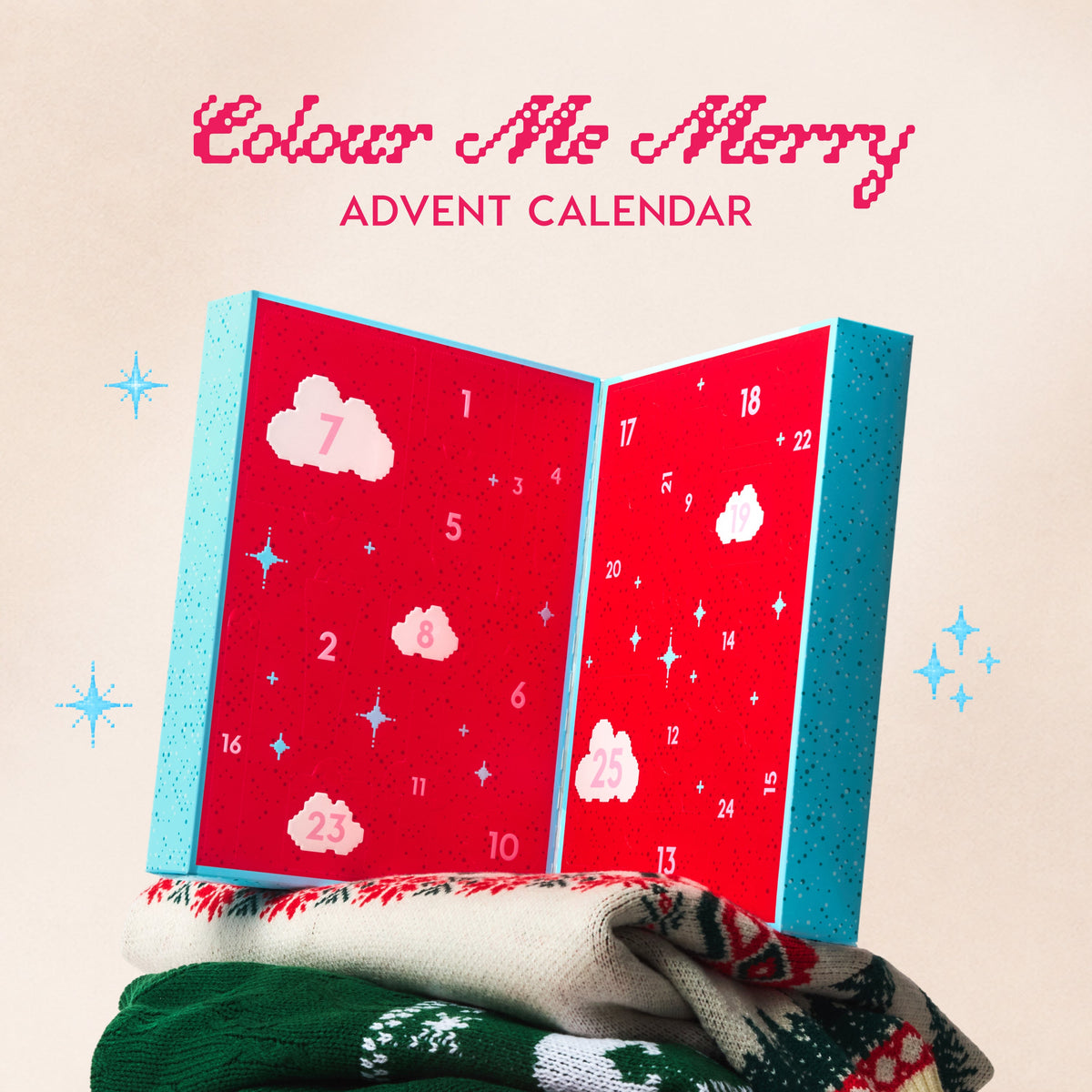 Calendario De Adviento ColourPop Colour Me Merry