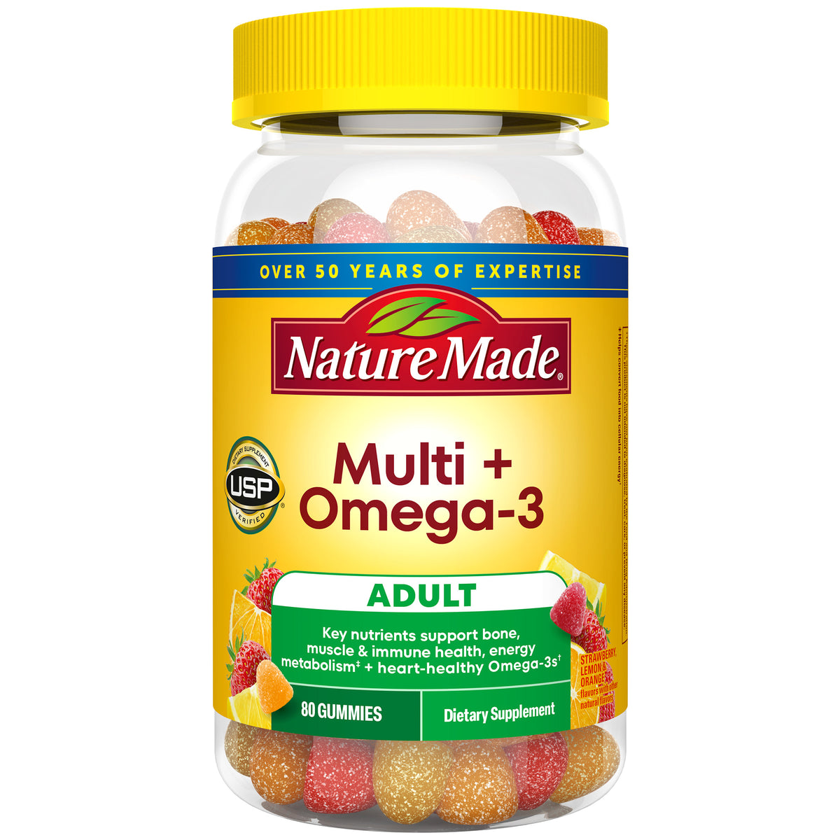 Nature Made multivitamínico omega 3 80 ct