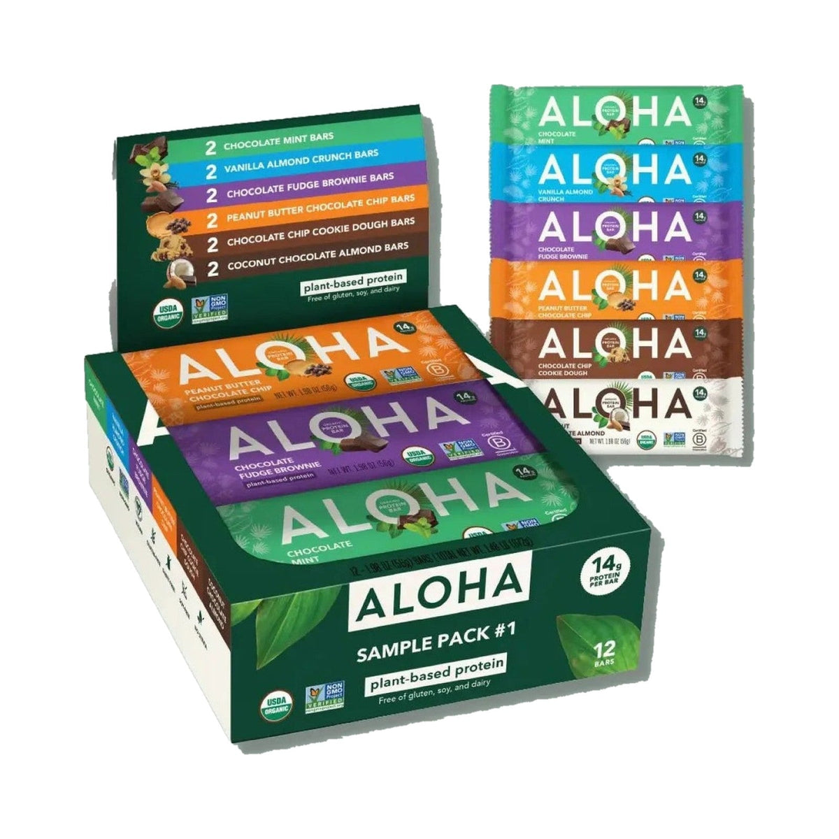 ALOHA Barras De Proteína Surtidas