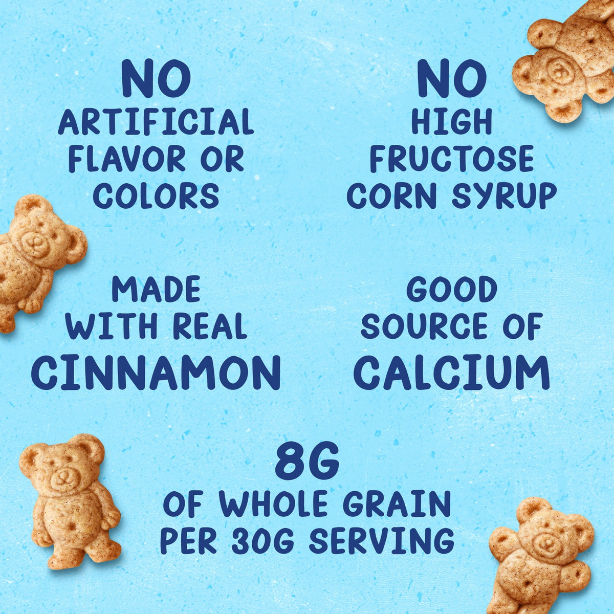 Teddy Grahams Canela 283 g
