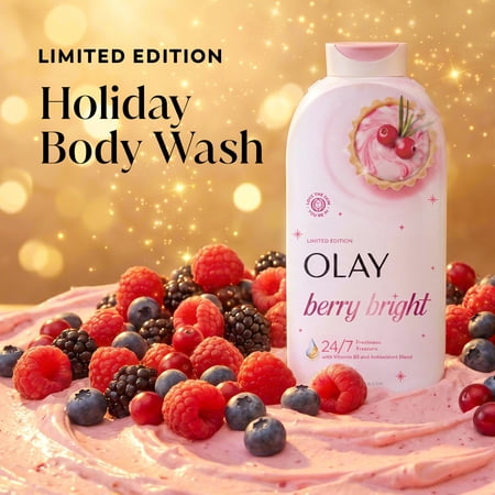 Olay gel de baño Berry Bright edición limitada 22 fl oz