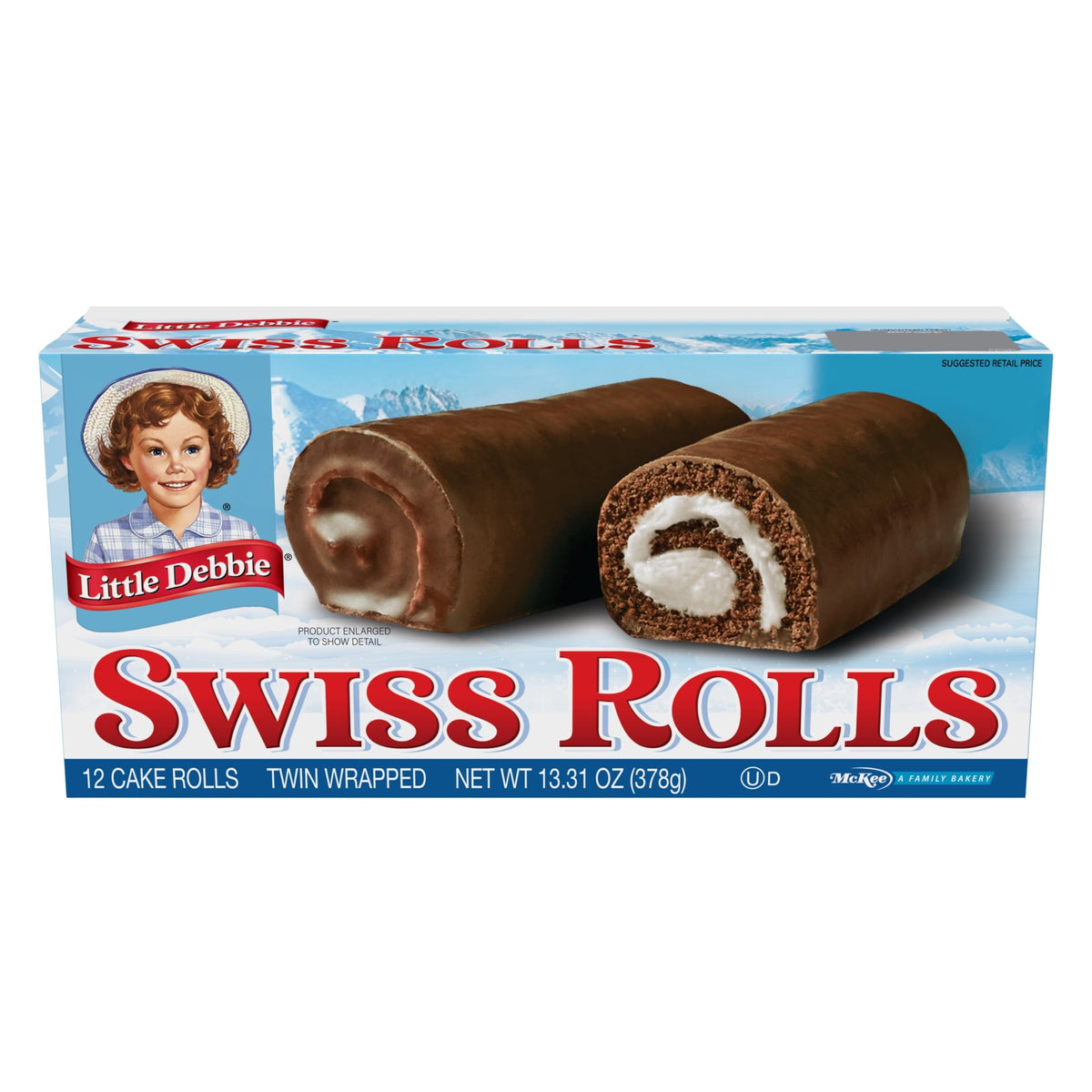 Little Debbie Swiss Cake Rolls Paquete Familiar