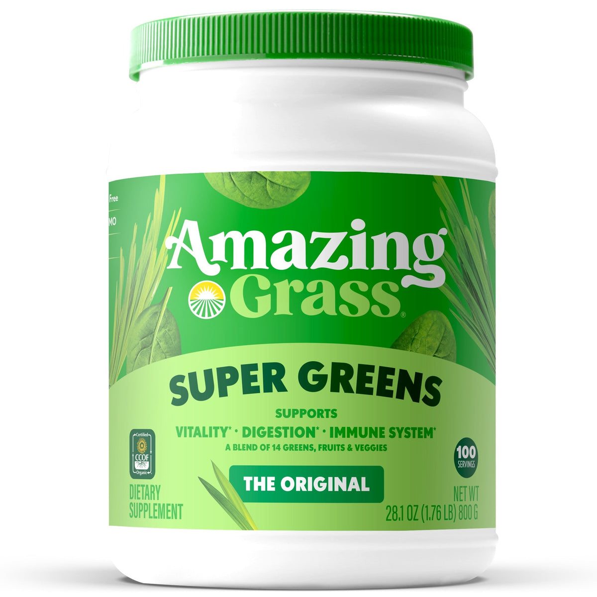 Amazing Grass Super Greens en Polvo Original
