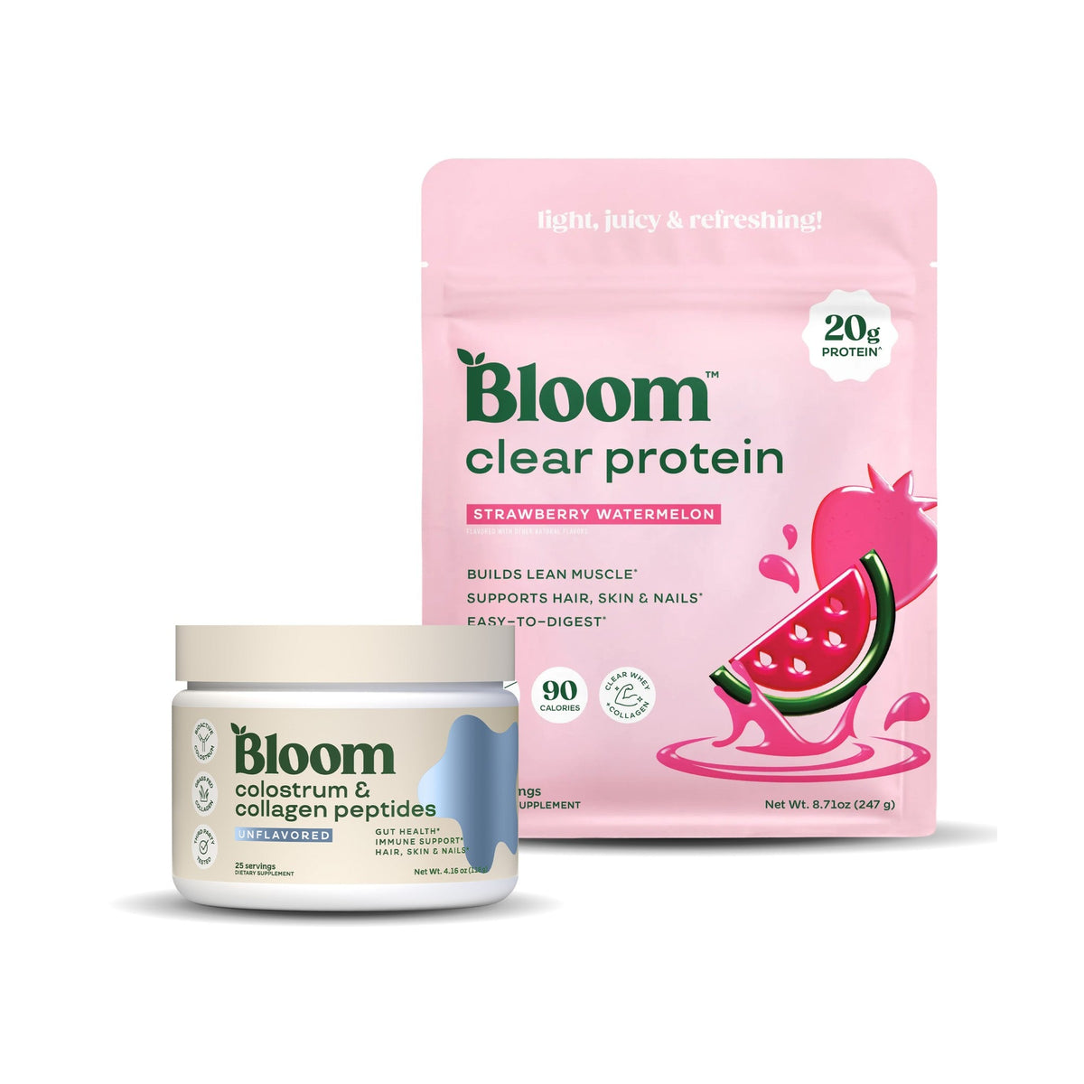Bloom Nutrition Dúo Nourish & Glow