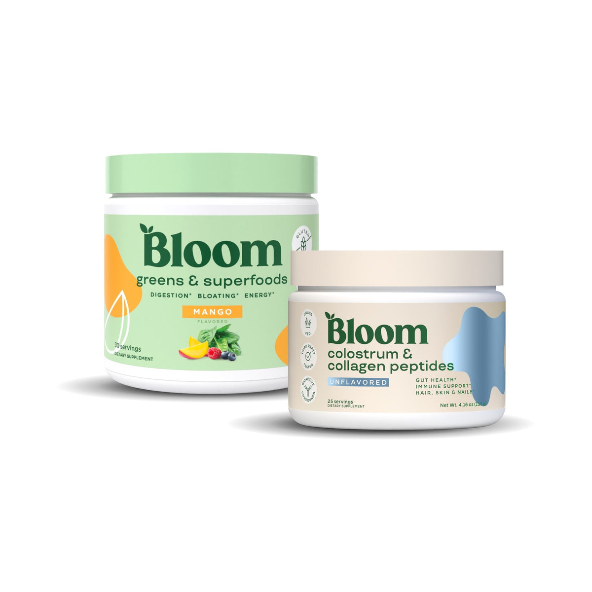 Bloom Nutrition Dúo Salud Digestiva y Belleza