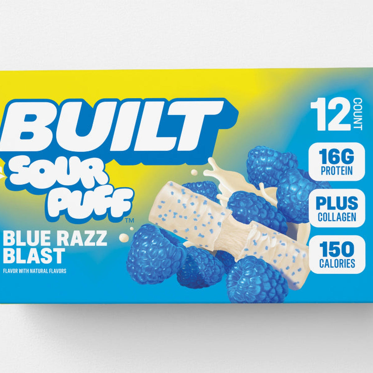 Built Barra De Proteína Blue Razz Blast