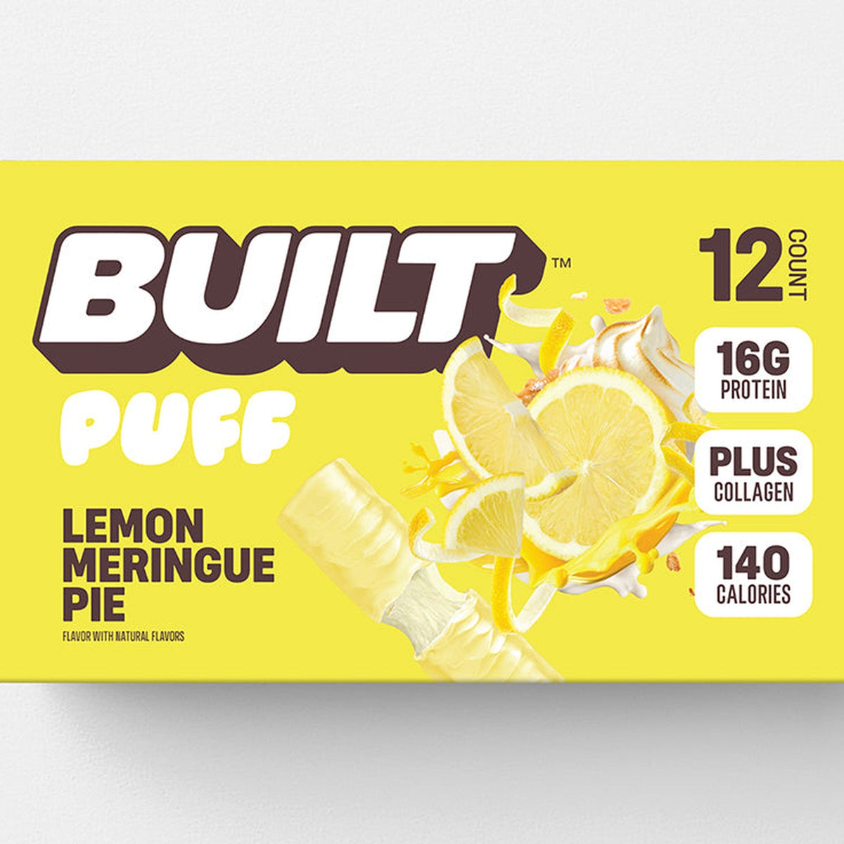 Built Puff Barra De Proteína Pay De Limón Con Merengue