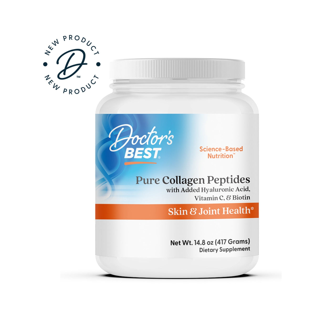 Doctor's Best Péptidos De Colágeno Con Ácido Hialurónico