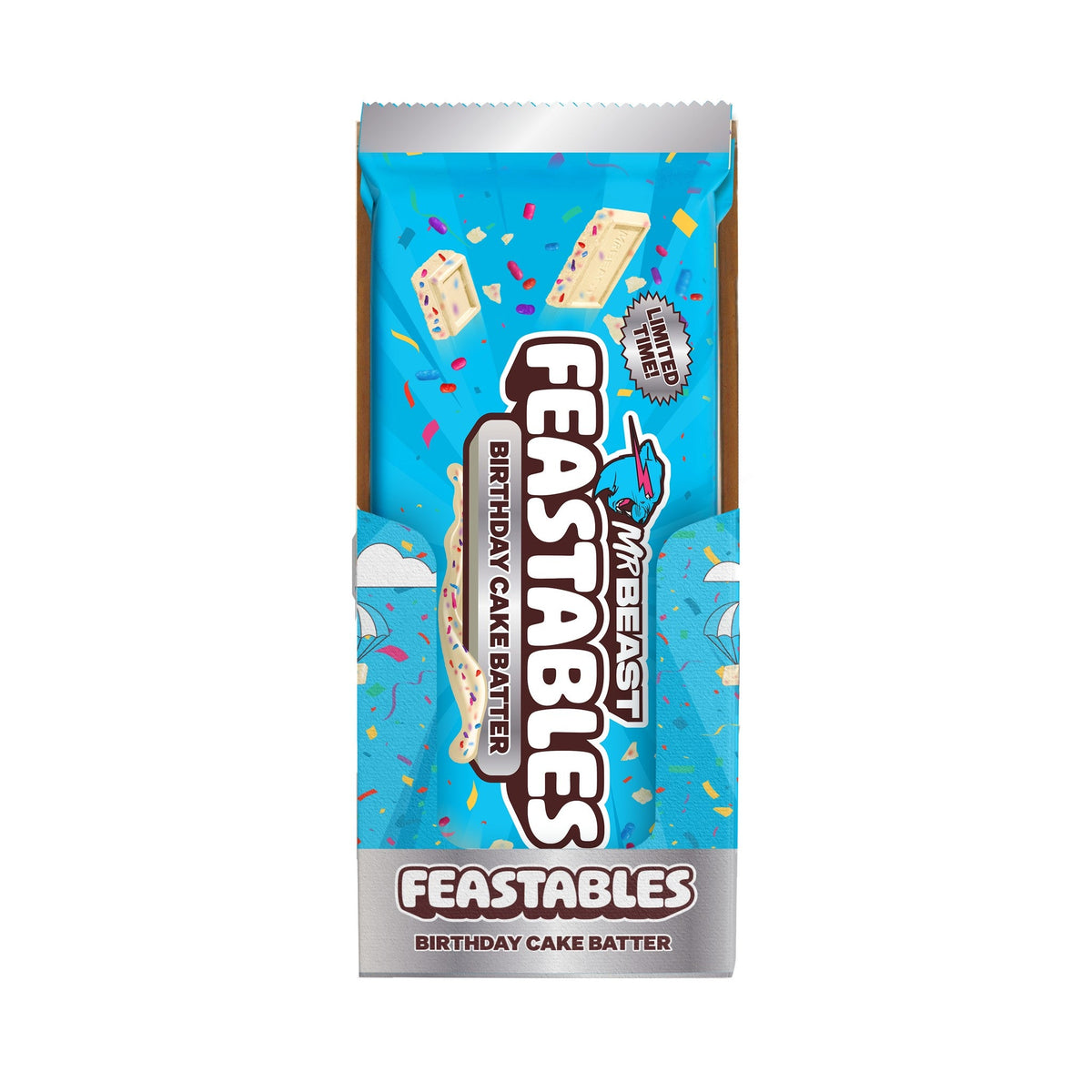 Feastables Mr Beast Chocolate Pastel De Cumpleaños