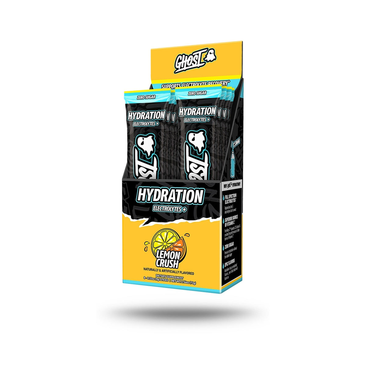 GHOST Hydration Sobres 8 Piezas Lemon Crush