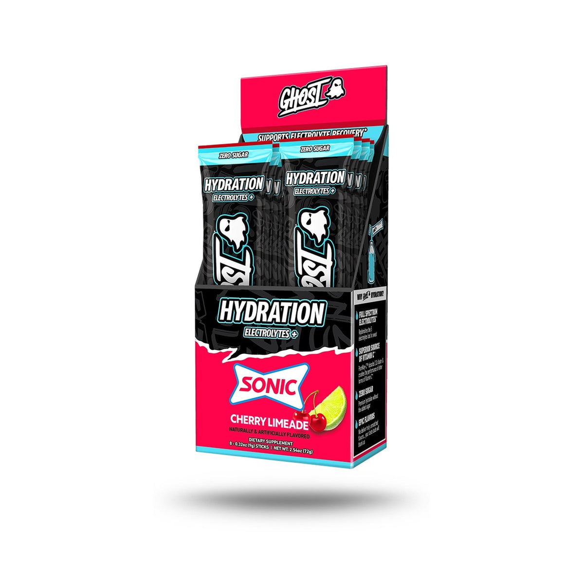 GHOST Hydration Sobres 8 Piezas Sonic Cherry Limeade