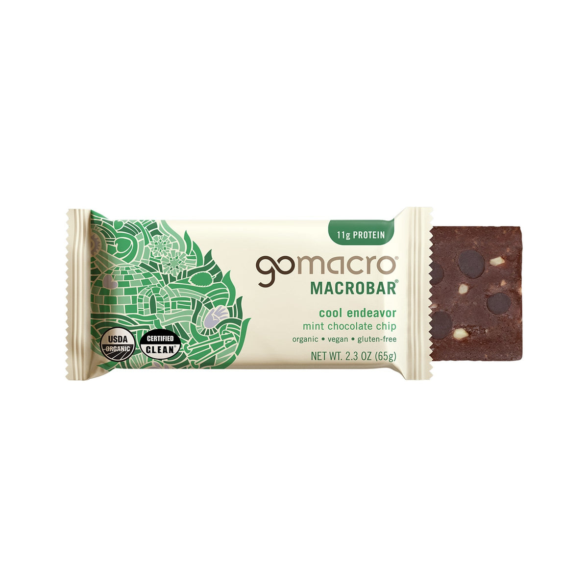 GoMacro MacroBar Menta Con Chispas De Chocolate