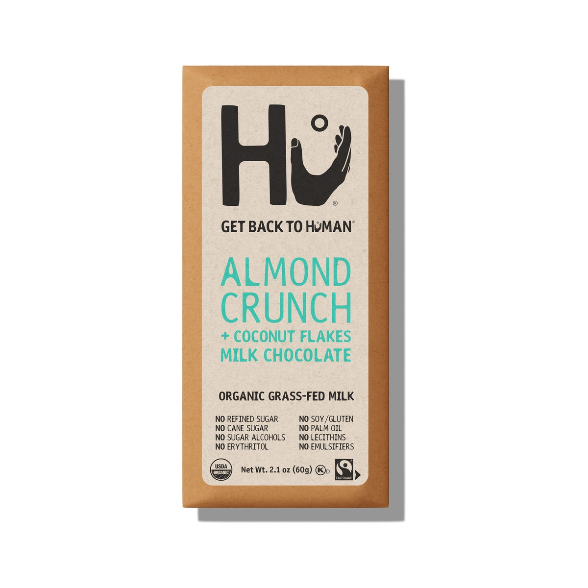 Hu Chocolate Amargo Almendra Crujiente Y Coco