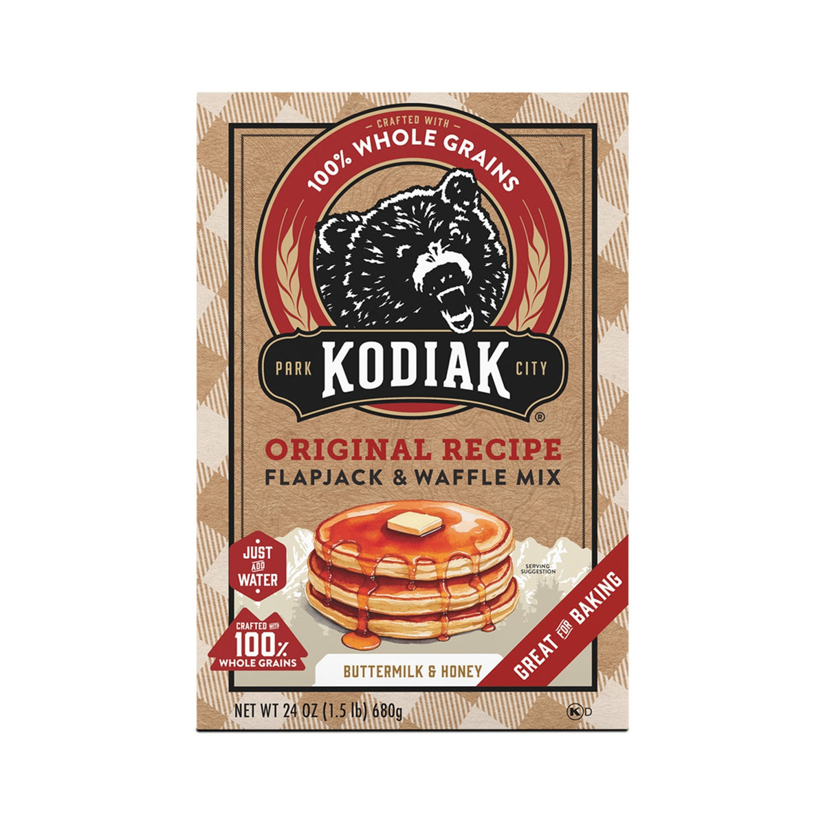 Kodiak Harina Para Hot Cakes Buttermilk Y Miel