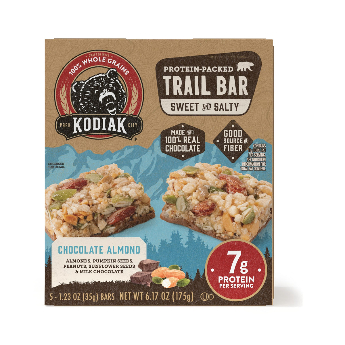 Kodiak Barras Trail Chocolate Y Almendra