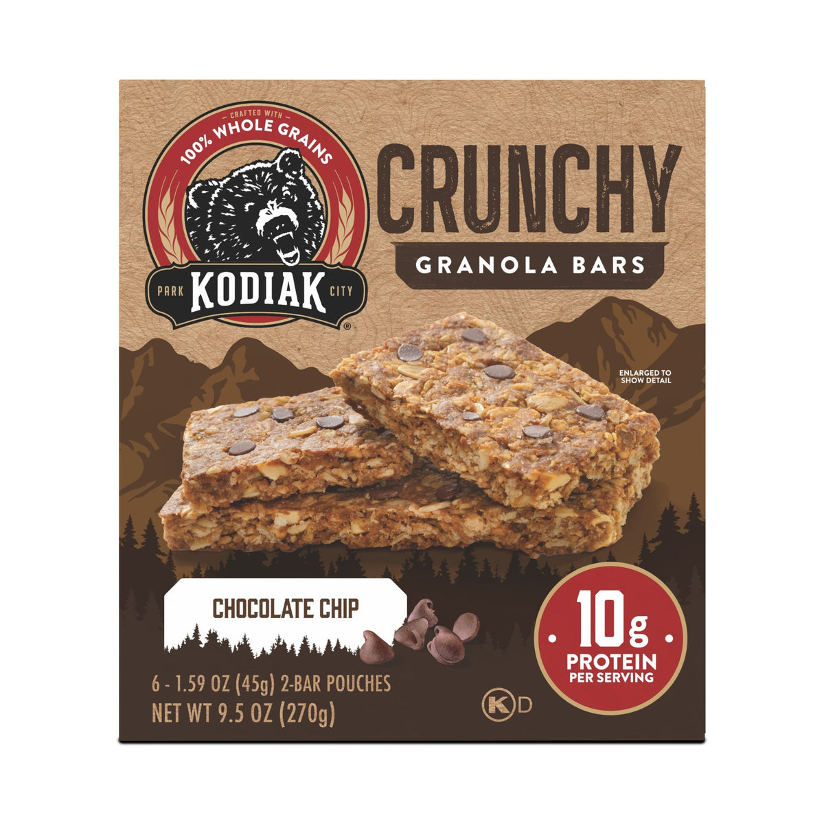 Kodiak Barras Crujientes Con Proteína Chispas De Chocolate