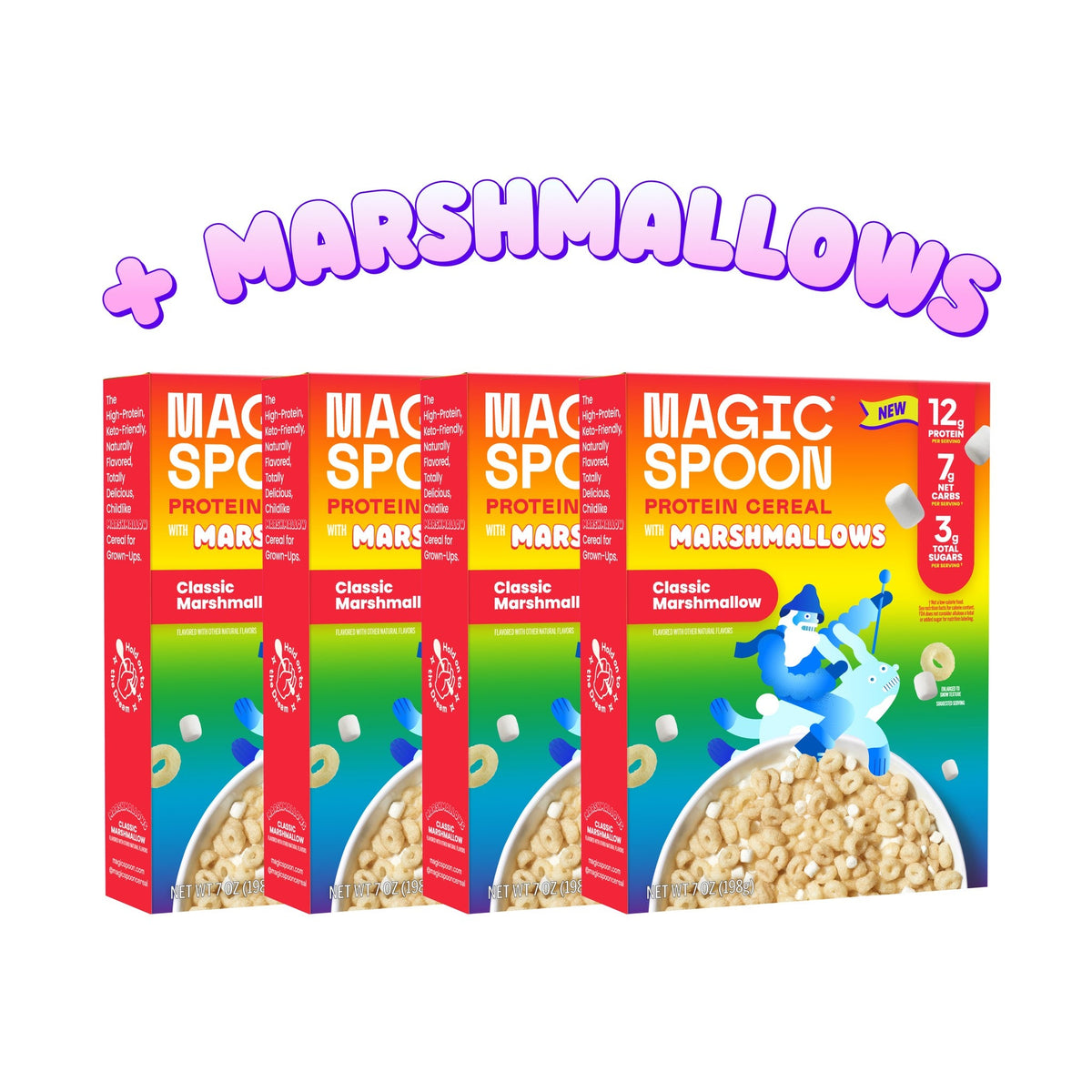 Magic Spoon Classic Marshmallow - Protein Cereal with Marshmallows