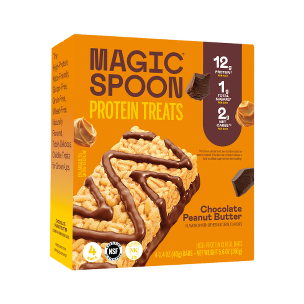 Magic Spoon Barras De Cereal Con Proteína Chocolate Y Crema De Cacahuate
