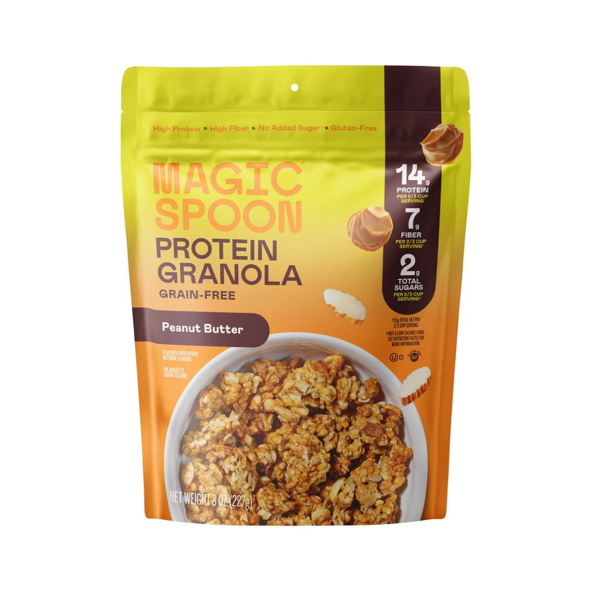 Magic Spoon Granola Con Proteína Crema De Cacahuate