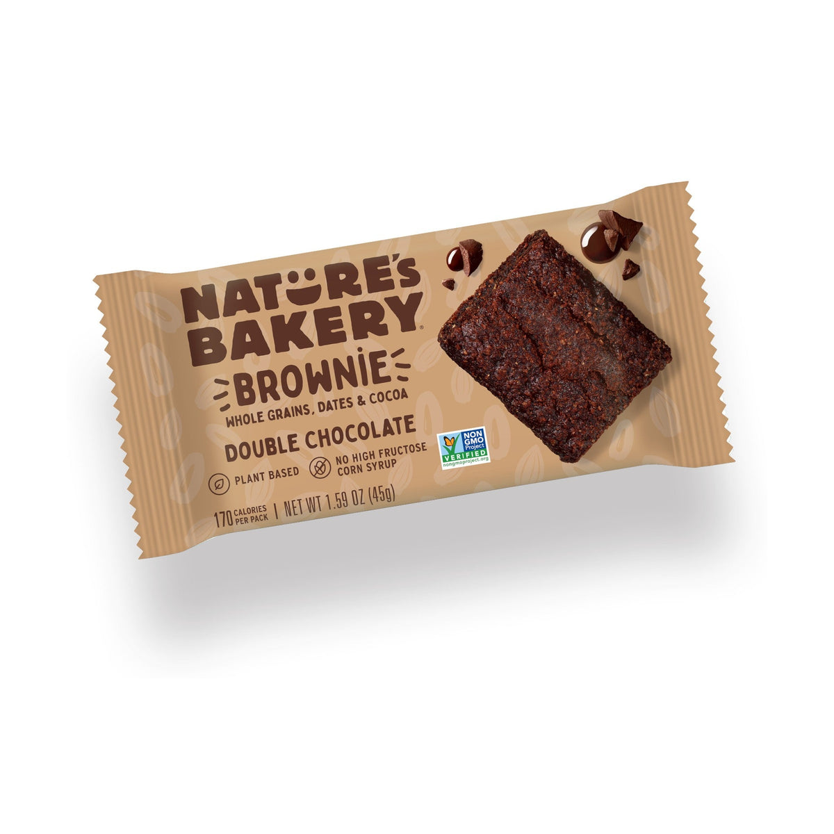 Nature's Bakery Barras de Brownie Doble Chocolate
