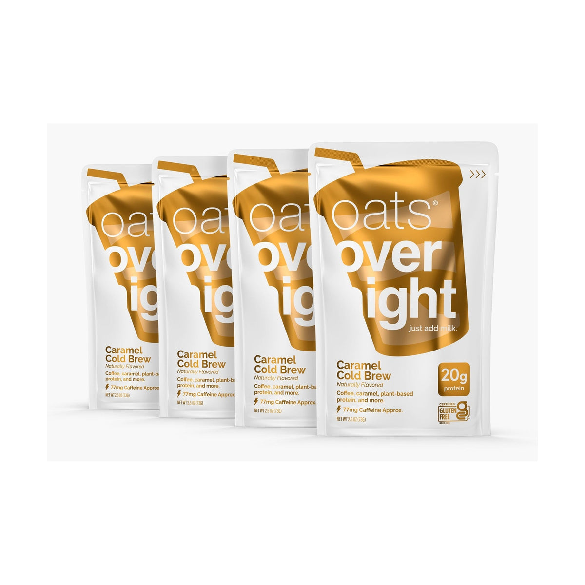 Oats Overnight Avena con Proteína Caramel Cold Brew