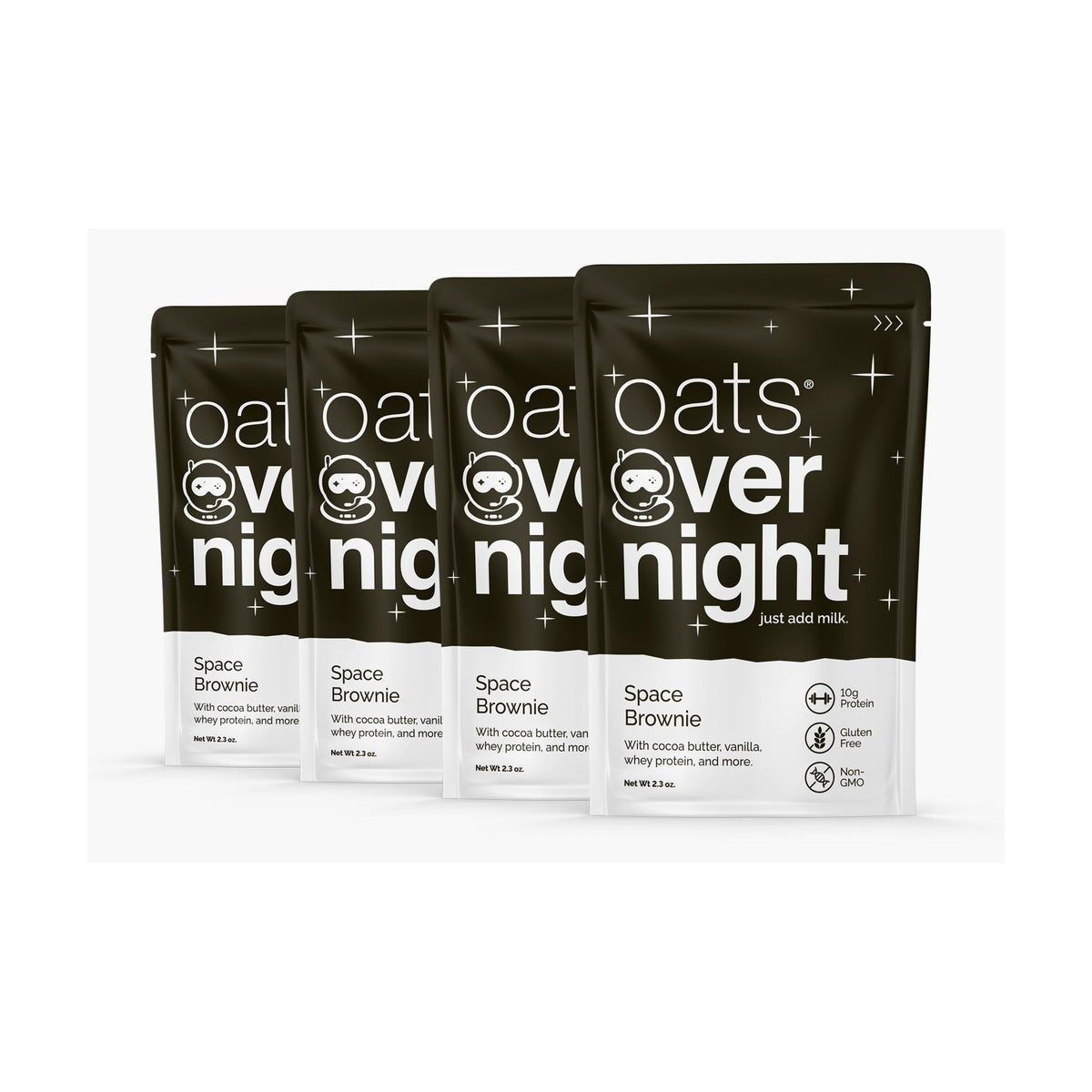 Oats Overnight Avena con Proteína Space Brownie
