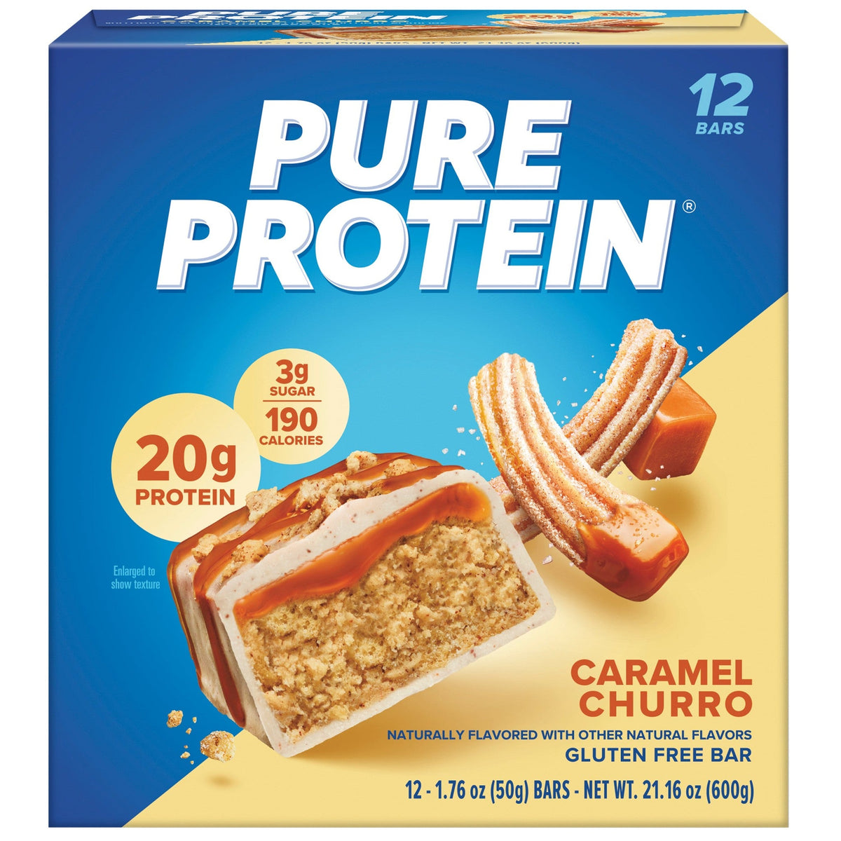 Pure Protein Barra De Proteína Churro Con Caramelo