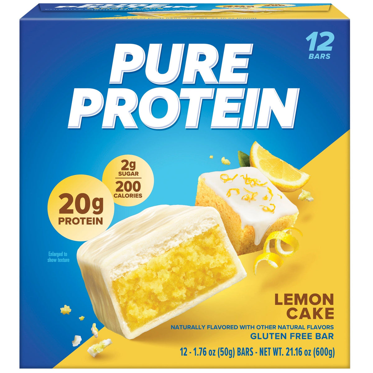 Pure Protein Barra De Proteína Pastel De Limón