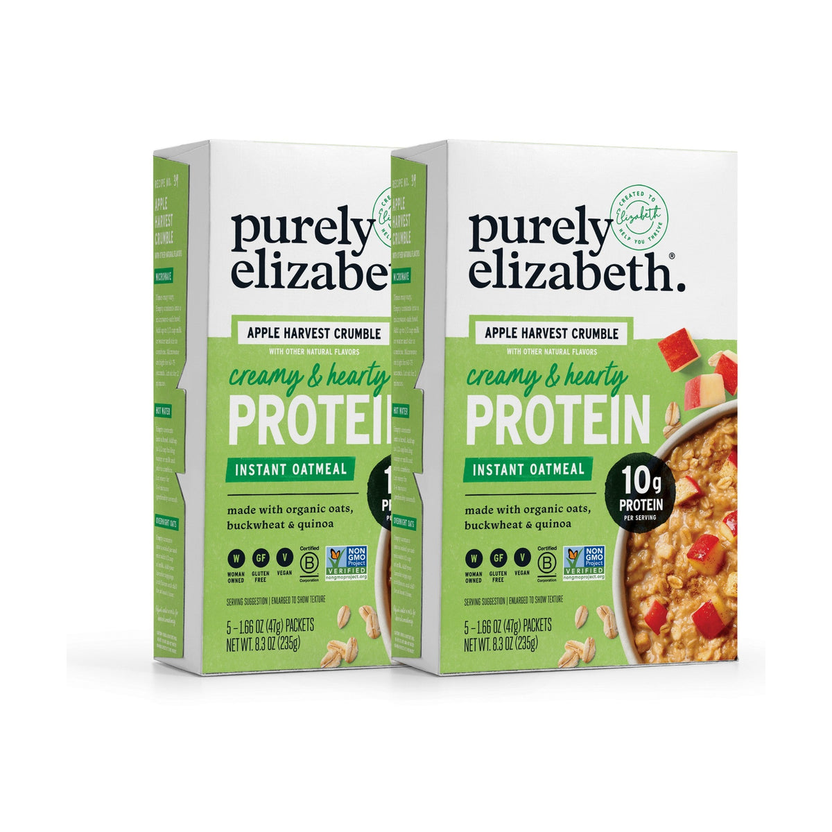 Purely Elizabeth Avena con Proteína Apple Harvest Crumble