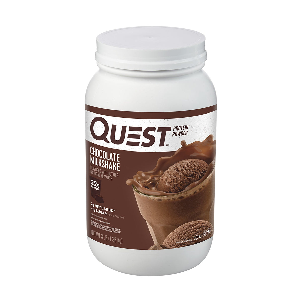 Quest Proteína En Polvo Malteada De Chocolate