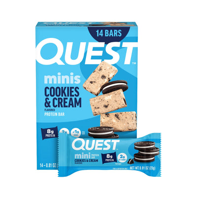 Quest Mini Barras de Proteína Cookies & Cream