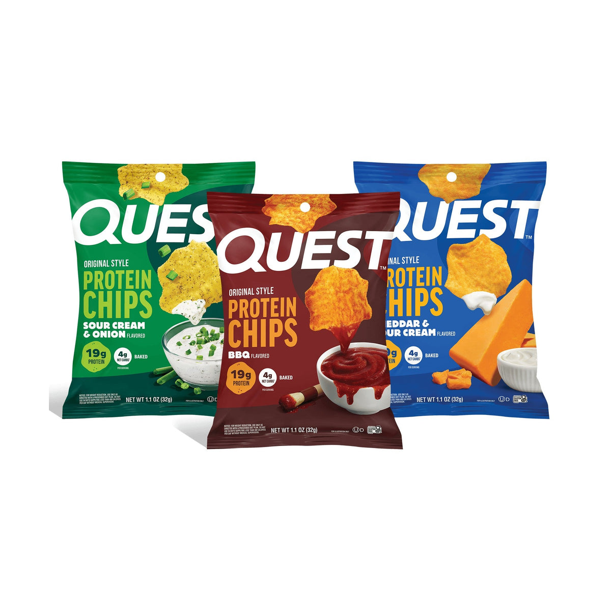 Quest Chips De Proteína Estilo Original Surtidos
