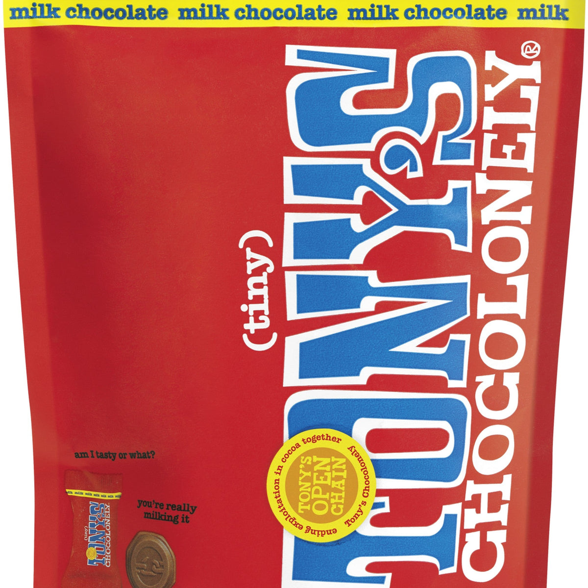 Tony's Chocolonely Tiny Tony's Chocolate con Leche Bolsa
