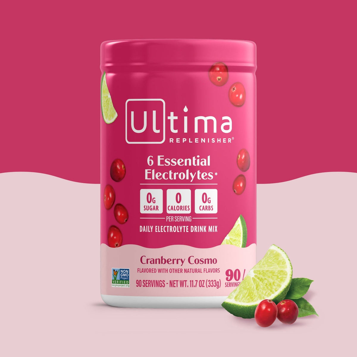 Ultima Replenisher Electrolitos en Polvo Mocktini Cranberry Cosmo